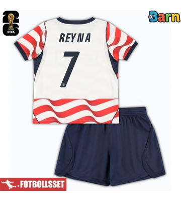 Förenta stater Giovanni Reyna #7 Hemmatröja Barn VM 2026 Kortärmad (+ Korta byxor)